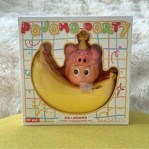 POP BEAN Pajama Party Twinkle silicone crossbody bag